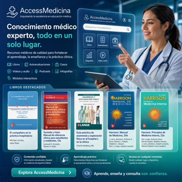 AccessMedicine Plan 12 Meses | Plataforma Médica con Acceso a Todas las Especialidades - Imagen 3