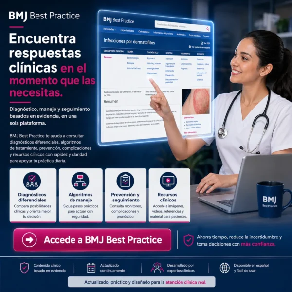 BMJ Best Practice 12 Meses | Cuenta Personal y Plataforma Médica - Imagen 3